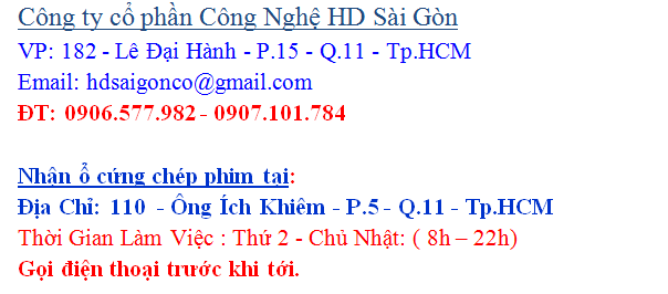 o cung gia re, o cung chep phim gia re, chep phim hd 3d gia re nhat